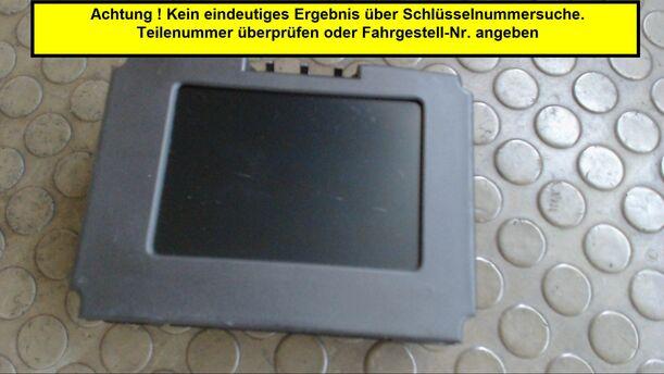 Foto: DISPLAY / BORDCOMPUTER eines Opel Vectra 1.8