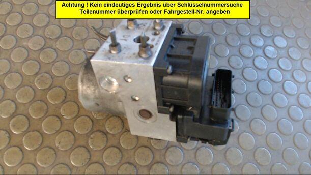 Foto: HAUPTBREMSAGGREGAT ABS eines Opel Omega Caravan 2.2 DTI CL