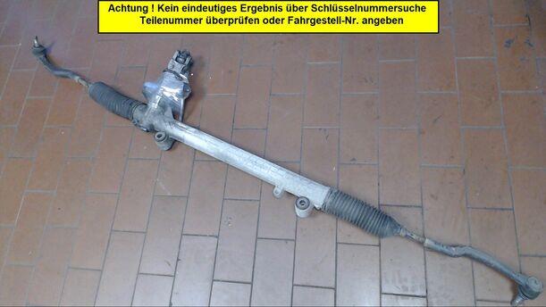 Foto: SERVOLENKUNG ( runde Manschetten) eines Mercedes-Benz A 140 L Eco
