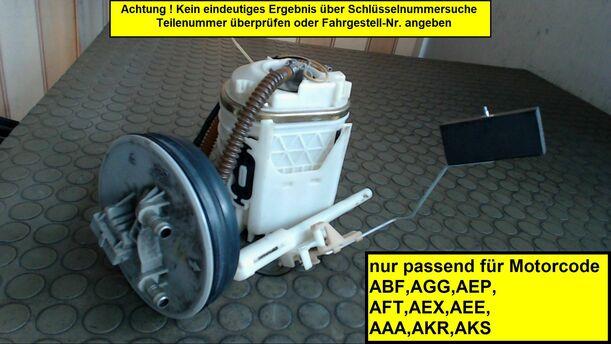 Foto: KRAFTSTOFFPUMPE eines VW Golf 1.4 GL