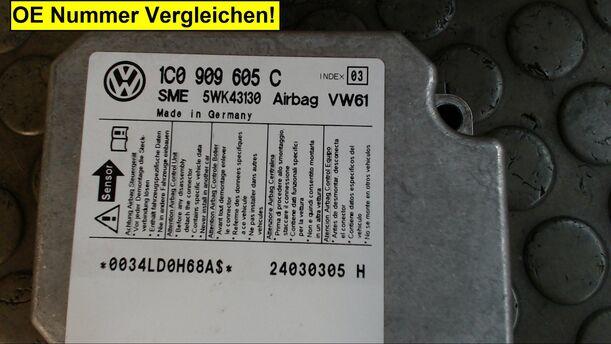 Foto: STEUERGERÄT AIRBAG eines VW Passat Variant 1.9 TDI