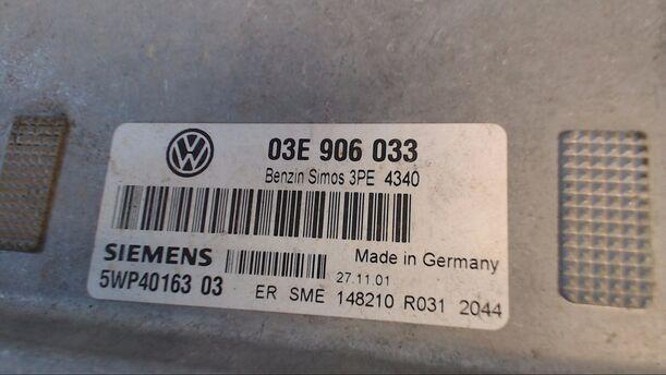 Foto: STEUERGERÄT EINSPRITZUNG eines VW Polo 1.2