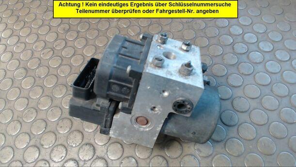 Foto: HAUPTBREMSAGGREGAT ABS eines Opel Zafira 1.6 CNG