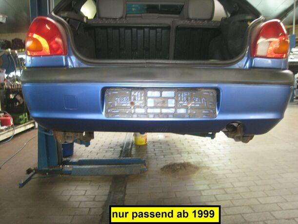 Foto: STOßSTANGE / STOSSFÄNGER HINTEN eines Ford Fiesta