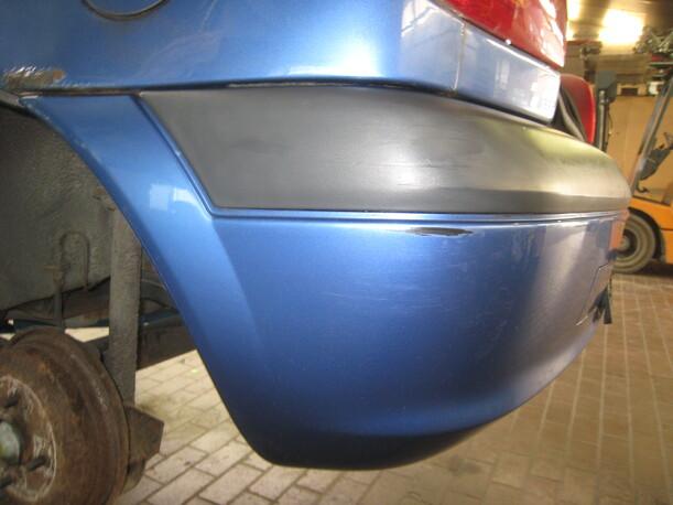Foto: STOßSTANGE / STOSSFÄNGER HINTEN eines Ford Fiesta
