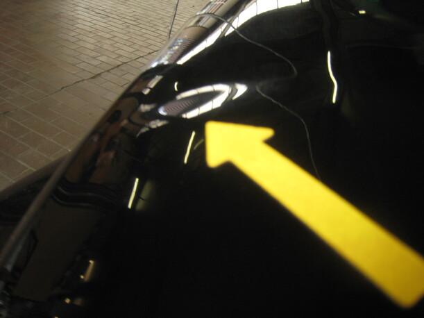 Foto: MOTORHAUBE eines Chrysler PT Cruiser 2.0