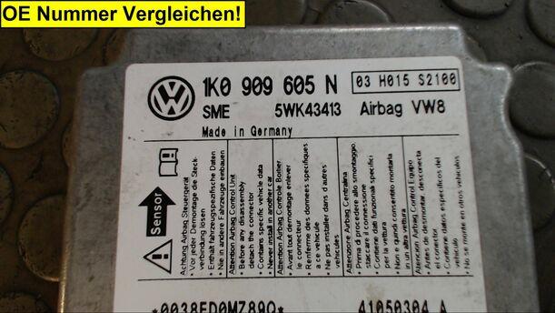 Foto: STEUERGERÄT AIRBAG eines VW Golf Plus 1.9 TDI