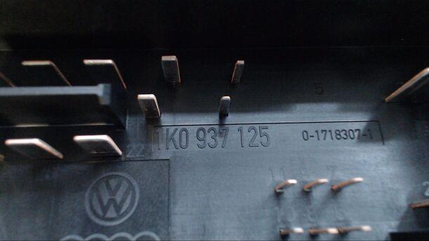 Foto: SICHERUNGSKASTEN ZENTRALELEKTRIK eines VW Golf Plus 1.9 TDI