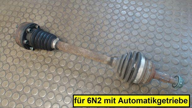 Foto: ANTRIEBSWELLE LINKS (6N2-Automatik) eines VW Polo Style