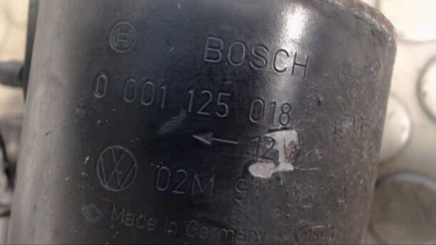 Foto: ANLASSER / STARTER BOSCH eines VW Golf Variant 1.9 TDI