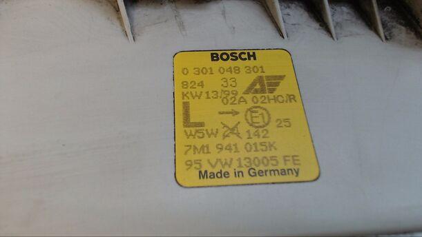 Foto: SCHEINWERFER  (GEKLEBT) LINKS eines Seat Alhambra 1.9 TDI