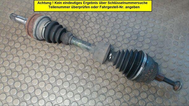 Foto: ANTRIEBSWELLE LINKS eines Seat Alhambra 1.9 TDI
