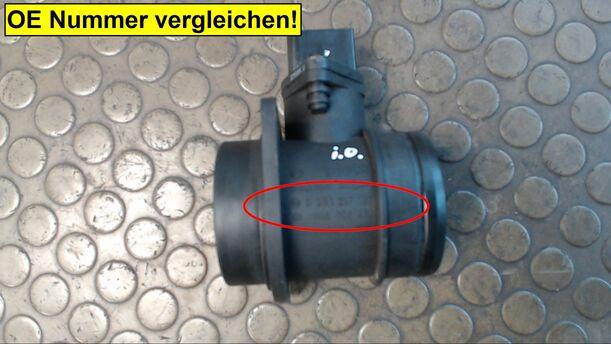 Foto: LUFTMASSENMESSER eines Seat Alhambra 1.9 TDI