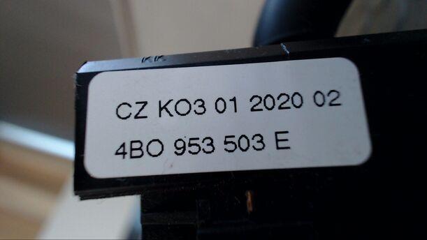 Foto: SCHEIBENWISCHERSCHALTER eines Audi A2 1.4 TDI Style
