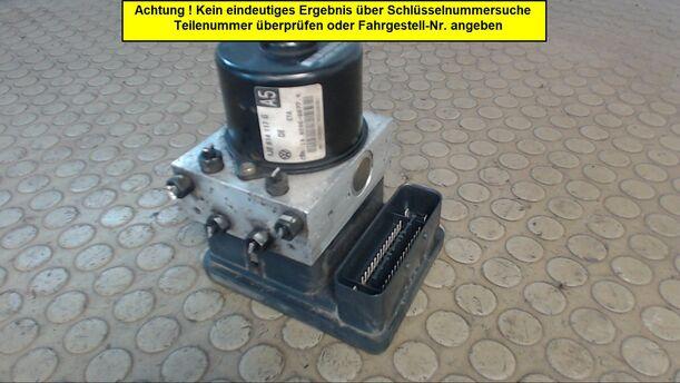 Foto: HAUPTBREMSAGGREGAT ABS eines Seat Leon 1.9 TDI