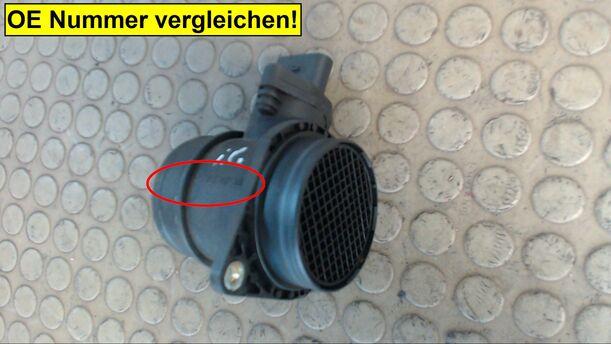 Foto: LUFTMASSENMESSER eines Seat Leon 1.9 TDI