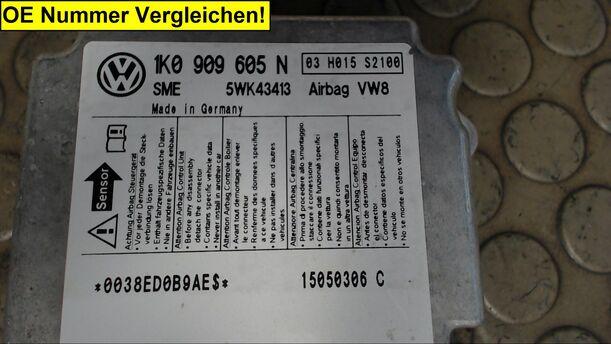 Foto: STEUERGERÄT AIRBAG eines VW Golf 1.9 TDI