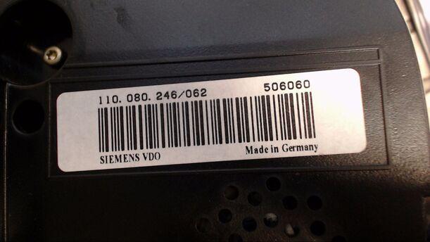 Foto: TACHOEINHEIT eines VW Golf 1.9 TDI