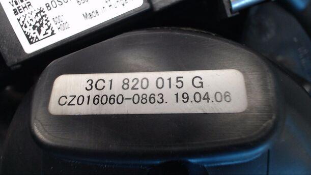Foto: HEIZUNGSGEBLÄSE eines VW Passat Variant 2.0 TDI
