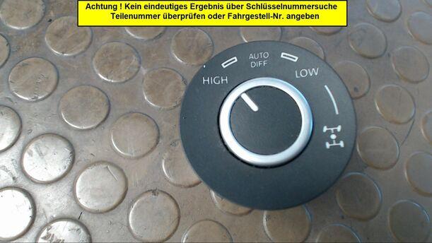 Foto: SCHALTER DIFFERENTIALSPERRE eines VW Touareg 2.5 R5 TDI Automatik