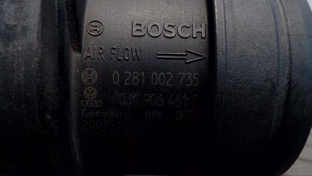 Foto: LUFTMASSENMESSER eines VW Caravelle Kurz DPF groove up!
