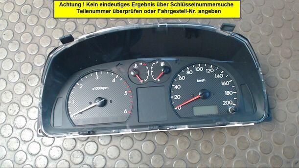 Foto: TACHOEINHEIT eines Hyundai Terracan 2.9 CRDi