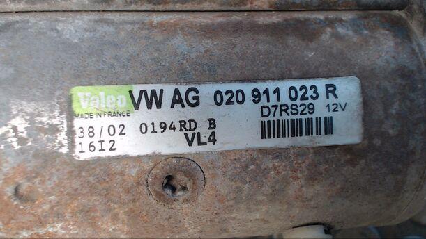 Foto: ANLASSER / STARTER VALEO eines VW Golf Variant 1.9 SDI
