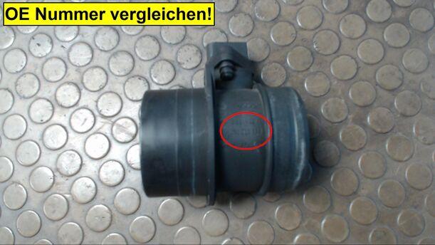 Foto: LUFTMASSENMESSER eines Skoda Superb 2.0 TDI DPF