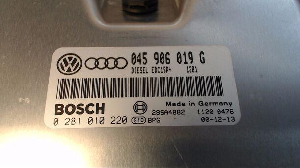 Foto: STEUERGERÄT DIESELEINSPRITZUNG eines Audi A2 1.4 TDI