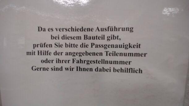Foto: LICHTSCHALTER eines VW Transporter T5 7HH132/WF2/0WQ