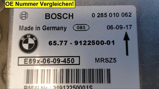 Foto: STEUERGERÄT AIRBAG eines BMW 118d DPF