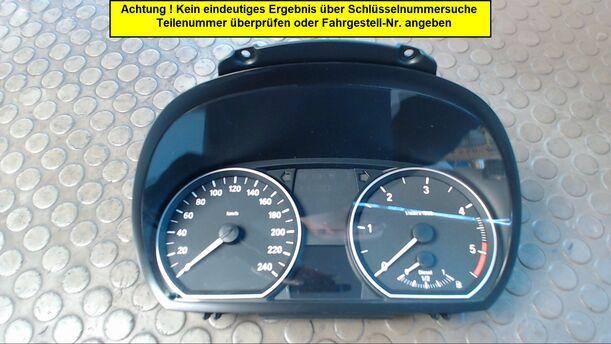 Foto: TACHOEINHEIT eines BMW 118d DPF