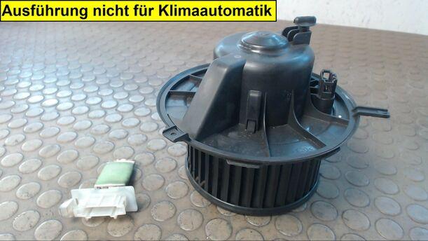 Foto: HEIZUNGSGEBLÄSE eines Skoda Octavia Combi 1.9 TDI DSG GL