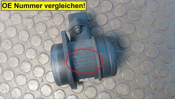 Foto: LUFTMASSENMESSER eines Skoda Octavia Combi 1.9 TDI DSG