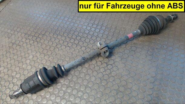 Foto: ANTRIEBSWELLE RECHTS eines Opel Corsa 12V Top