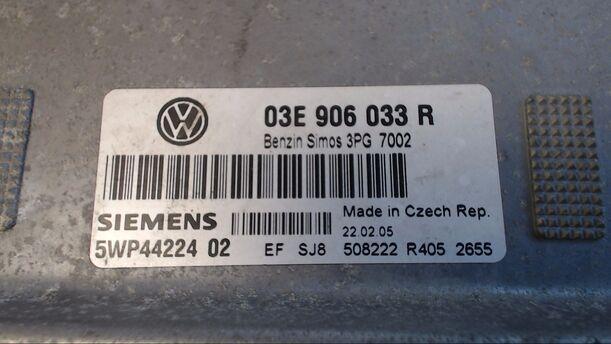 Foto: STEUERGERÄT EINSPRITZUNG eines VW Polo 1.2