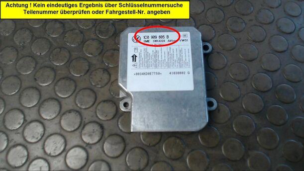Foto: STEUERGERÄT AIRBAG eines VW Passat Variant 1.9 TDI S