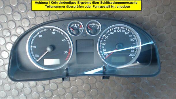 Foto: TACHOEINHEIT eines VW Passat Variant 1.9 TDI GT