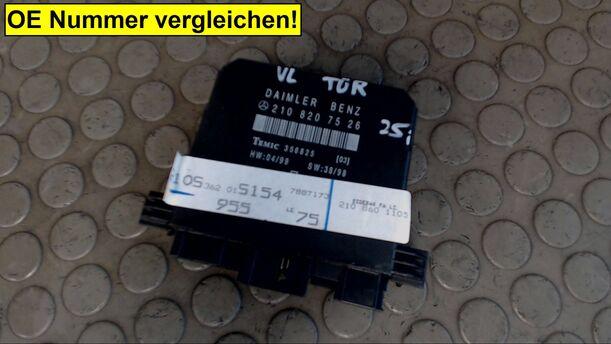Foto: TÜRSTEUERGERÄT VORN LINKS eines Mercedes-Benz E 320 T CDI GT