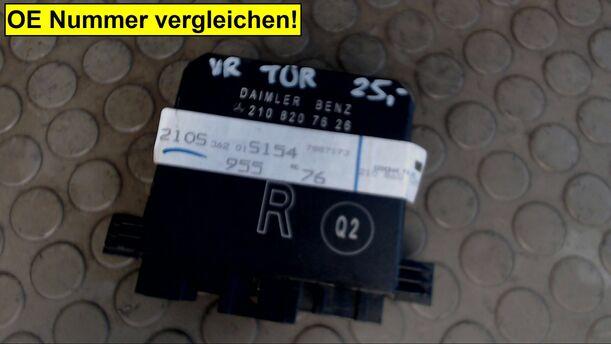 Foto: TÜRSTEUERGERÄT VORN RECHTS eines Mercedes-Benz E 320 T CDI GT