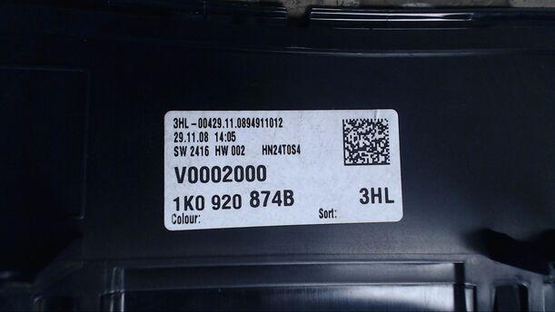 Foto: TACHOEINHEIT eines VW Golf Variant 1.9 TDI