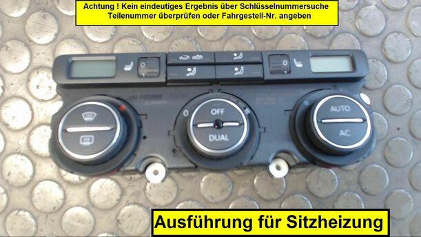 Foto: HEIZUNGSBETÄTIGUNG eines VW Golf Variant 1.9 TDI