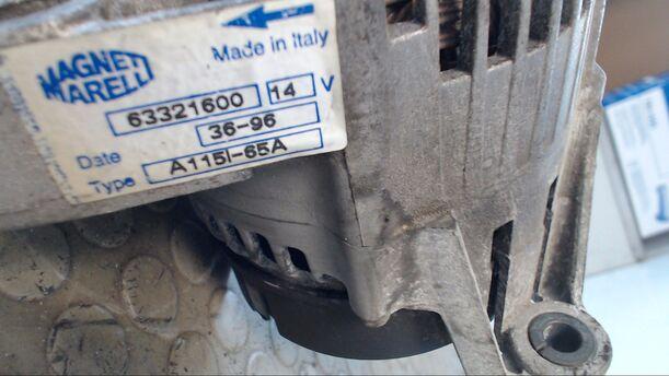 Foto: LICHTMASCHINE eines Fiat Punto 55 6 Speed S