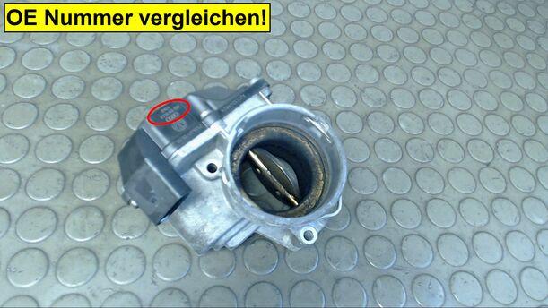 Foto: DROSSELKLAPPENSTUTZEN VDO eines VW Caddy 1.9 TDI DSG