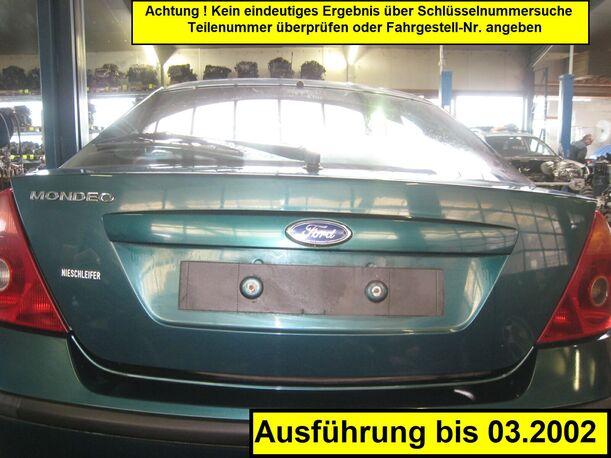 Foto: HECKKLAPPE / HECKDECKEL eines Ford Mondeo 2.0