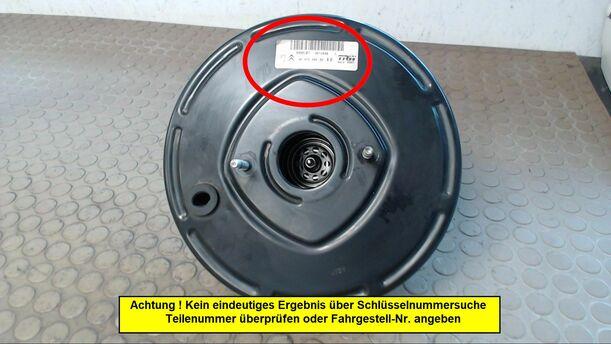 Foto: BREMSKRAFTVERSTÄRKER eines Peugeot Partner Tepee HDi FAP 110