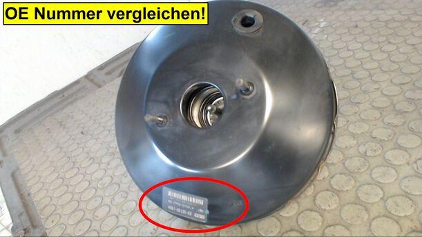 Foto: BREMSKRAFTVERSTÄRKER eines Ford Fiesta 1.4 TDCI acenta