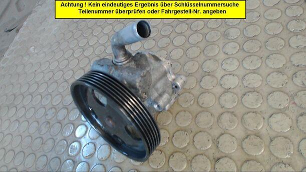 Foto: PUMPE SERVOLENKUNG eines Ford Fiesta 1.4 TDCI acenta
