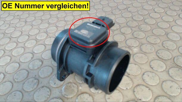 Foto: LUFTMASSENMESSER CONTINENTAL eines Ford Fiesta 1.4 TDCI acenta