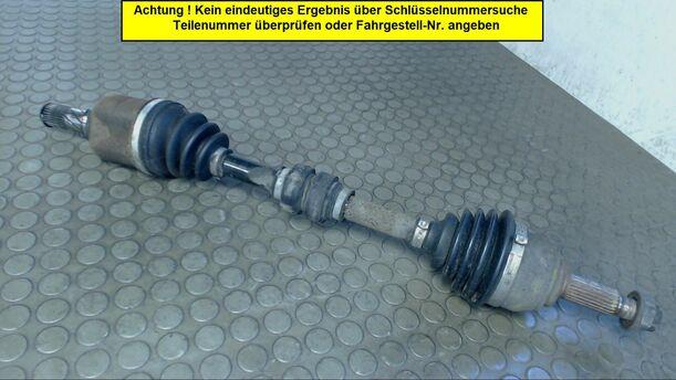 Foto: ANTRIEBSWELLE VORN LINKS eines Nissan Micra 1.5 dCi